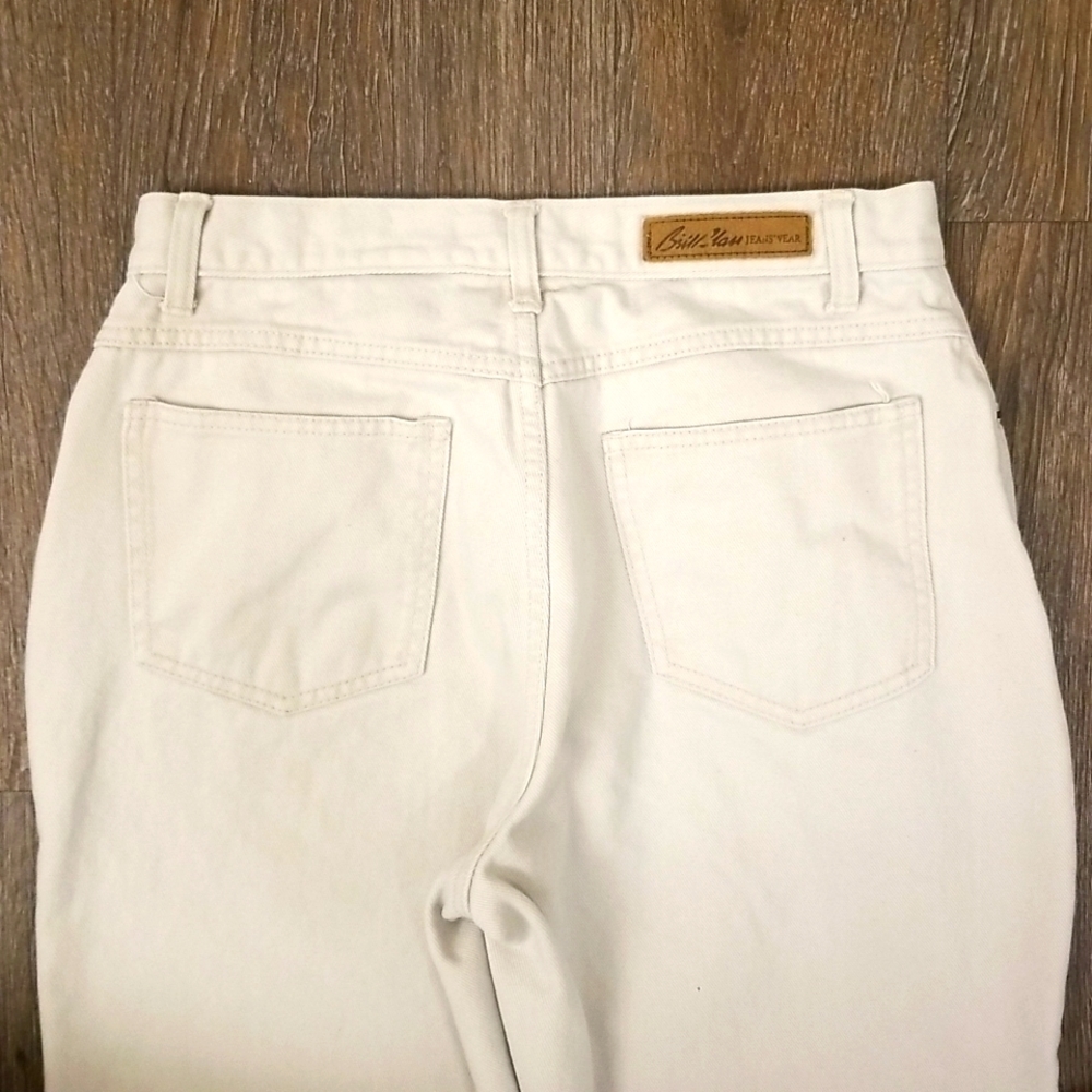 Bill Blass Petite Jeans Easy Fit, Tan Womens Ladies Size 10P - Picture 5 of 6